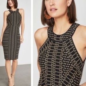 BCBGMaxAzria Dresses - BCBG pyramid jacquard dress XS BCBGMaxAzria Dresses - BCBG pyramid jacquard dress XS